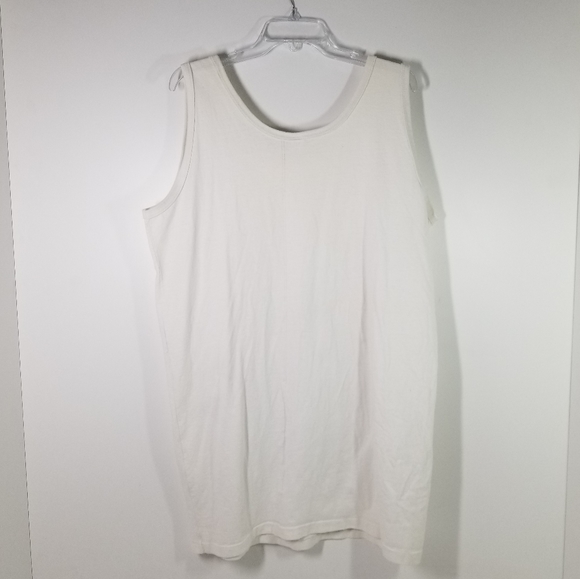 Vtg 80's Lazy Girls Club White Neon Tank Top Shirt Men Sz XL Mrs. Love Unltd USA - Picture 5 of 5